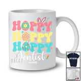 Personalized Custom Name Hoppy Dentist; Happy Easter Bunny Eggs Hunt; Family Group T-Shirt