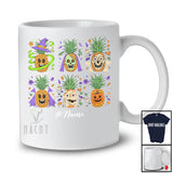 Personalized Custom Name Horror Pineapple Zombie Witch Cosplay; Happy Halloween Summer Fruit T-Shirt