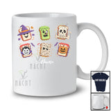 Personalized Custom Name Horror Sandwich Zombie Witch Cosplay; Happy Halloween Summer Food T-Shirt