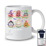 Personalized Custom Name Horror Watermelon Zombie Witch Cosplay; Happy Halloween Summer Fruit T-Shirt