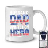 Personalized Custom Name Husband Dad Protection; Lovely Father's Day 4th of July Veteran Patriotic T-Shirt