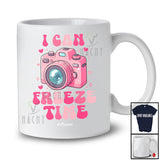 Personalized Custom Name I Can Freeze Time; Adorable Camera Photography Photographer Lover T-Shirt