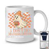 Personalized Custom Name I Don't Do Matching Outfits; Joyful Halloween Boo Trick Candy; Couple T-Shirt