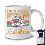 Personalized Custom Name I Have A Grandson, Amazing Father's Day Vintage Retro Family T-Shirt