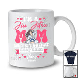 Personalized Custom Name I'm A Jiu Jitsu Mom; Proud Mother's Day Martial Art; Family Group T-Shirt