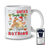 Personalized Custom Name I'm On Santa's Naughty List, Sarcastic Christmas Bearded Dragon, Family X-mas T-Shirt