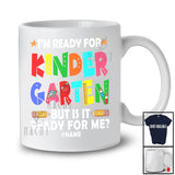 Personalized Custom Name I'm Ready For Kindergarten; Humorous First Day Of School Pencils T-Shirt
