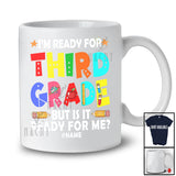 Personalized Custom Name I'm Ready For Third Grade; Humorous First Day Of School Pencils T-Shirt