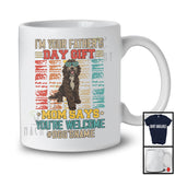 Personalized Custom Name I'm Your Father's Day Gift, Cute Vintage Sproodle Owner, Family T-Shirt