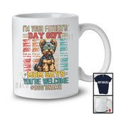 Personalized Custom Name I'm Your Father's Day Gift, Vintage Norwich Terrier Owner, Family T-Shirt
