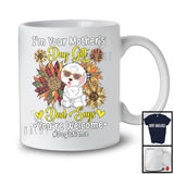 Personalized Custom Name I'm Your Mother's Day Gift, Floral Bichon Frise Owner, Sunflowers T-Shirt