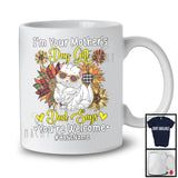 Personalized Custom Name I'm Your Mother's Day Gift, Floral Cat Owner, Sunflowers T-Shirt