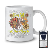 Personalized Custom Name I'm Your Mother's Day Gift, Floral Chinese Crested Dog Sunflowers T-Shirt