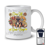 Personalized Custom Name I'm Your Mother's Day Gift, Floral Leonberger Owner, Sunflowers T-Shirt