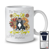 Personalized Custom Name I'm Your Mother's Day Gift, Floral Newfoundland Owner, Sunflowers T-Shirt