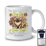 Personalized Custom Name I'm Your Mother's Day Gift, Floral Pekingese Owner, Sunflowers T-Shirt