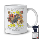 Personalized Custom Name I'm Your Mother's Day Gift, Floral Rottweiler Owner, Sunflowers T-Shirt