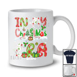 Personalized Custom Name In My Christmas Era; Adorable X-mas Tree Snowing Around; Family T-Shirt