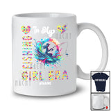 Personalized Custom Name In My Fishing Girl Era; Joyful Summer Fishing Colorful; Women Family T-Shirt