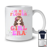 Personalized Custom Name In My Flower Girl Era; Lovely Mother's Day Wedding Girls Bridal T-Shirt