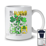 Personalized Custom Name In My Lucky Era; Joyful St. Patrick's Day Dabbing Leprechaun; Shamrock T-Shirt