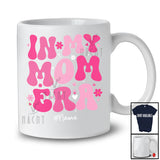 Personalized Custom Name In My Mom Era; Awesome Mother's Day Pregnancy Flowers; Family T-Shirt