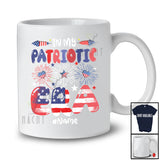 Personalized Custom Name In My Patriotic Era; Amazing 4th of July US Flag Fireworks; Family T-Shirt