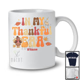 Personalized Custom Name In My Thankful Era; Amazing Thanksgiving Turkey Saying; Family T-Shirt