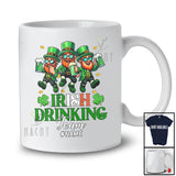 Personalized Custom Name Irish Drinking Team; Joyful St. Patrick's Day 3 Drunker Leprechaun Beer T-Shirt