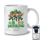 Personalized Custom Name Irish Drinking Team; Joyful St. Patrick's Day 3 Drunker Leprechaun Bourbon T-Shirt
