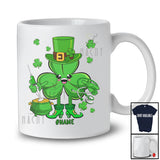 Personalized Custom Name Irish Nurse Shamrock; Awesome St. Patrick's Day Lucky Family T-Shirt