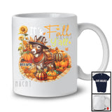 Personalized Custom Name It's Fall Y'all; Amazing Thanksgiving Donkey Pumpkin; Farm Farmer T-Shirt