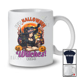 Personalized Custom Name It's Halloween Witches; Lovely Custom Name Moon Witch; Family T-Shirt