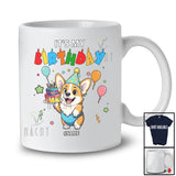 Personalized Custom Name It's My Birthday; Amusing Birthday Party Corgi Owner; Family Group T-Shirt