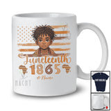 Personalized Custom Name Juneteenth 1865; Amusing Black History Custom Name Afro Boy; African T-Shirt