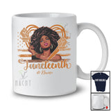 Personalized Custom Name Juneteenth; Awesome 4th Of July African Afro Black Women; Family T-Shirt