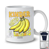 Personalized Custom Name Kindergarten Is Bananas; Humorous Back To School Banana Fruit Teacher T-Shirt