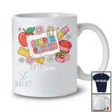 Personalized Custom Name Kindergarten; Lovely First Day Of School Tools Coffee; Students Teacher T-Shirt
