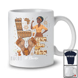 Personalized Custom Name LOVE; Joyful Juneteenth Black History Afro Women; African Family T-Shirt