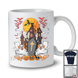 Personalized Custom Name Labrador Retriever Boo Ghost, Scary Halloween Pumpkins, Animal Lover T-Shirt