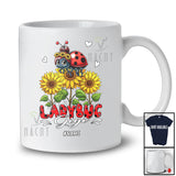 Personalized Custom Name Ladybug Gigi; Adorable Mother's Day Sunflowers Ladybug; Family T-Shirt
