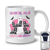 Personalized Custom Name Leonbergers People Creepy; Amazing Halloween Boo Ghost Family T-Shirt