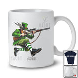 Personalized Custom Name Leprechaun Hunting; Amusing St. Patrick's Day Irish Family Group T-Shirt