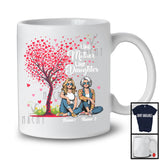 Personalized Custom Name Like Mother Daughter, Happy Mother's Day Heart Tree Daughter, Family T-Shirt
