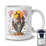 Personalized Custom Name Llama Boo Ghost, Scary Halloween Pumpkins, Animal Lover T-Shirt