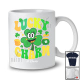 Personalized Custom Name Lucky Charm; Adorable St. Patrick's Day Irish Shamrock; Family T-Shirt