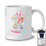 Personalized Custom Name Lunch Lady; Fantastic Easter Egg Shape Bunny; Jobs Family T-Shirt