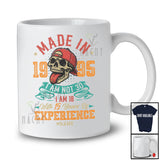 Personalized Custom Name 1995 Not 30 I Am 18 With 13 Years Of Experience; Joyful Birthday Vintage T-Shirt