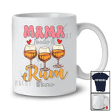 Personalized Custom Name Mama Needs A Rum; Happy Mother's Day Drinking; Drunker Family T-Shirt