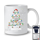 Personalized Custom Name Merry Ballmas; Joyful Santa Golf Christmas Tree; Sport Player Team T-Shirt